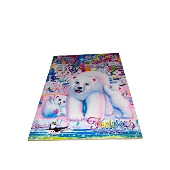 Other - Vintage Lisa Frank Giant Coloring and Activity Book‎ Fantasea Family